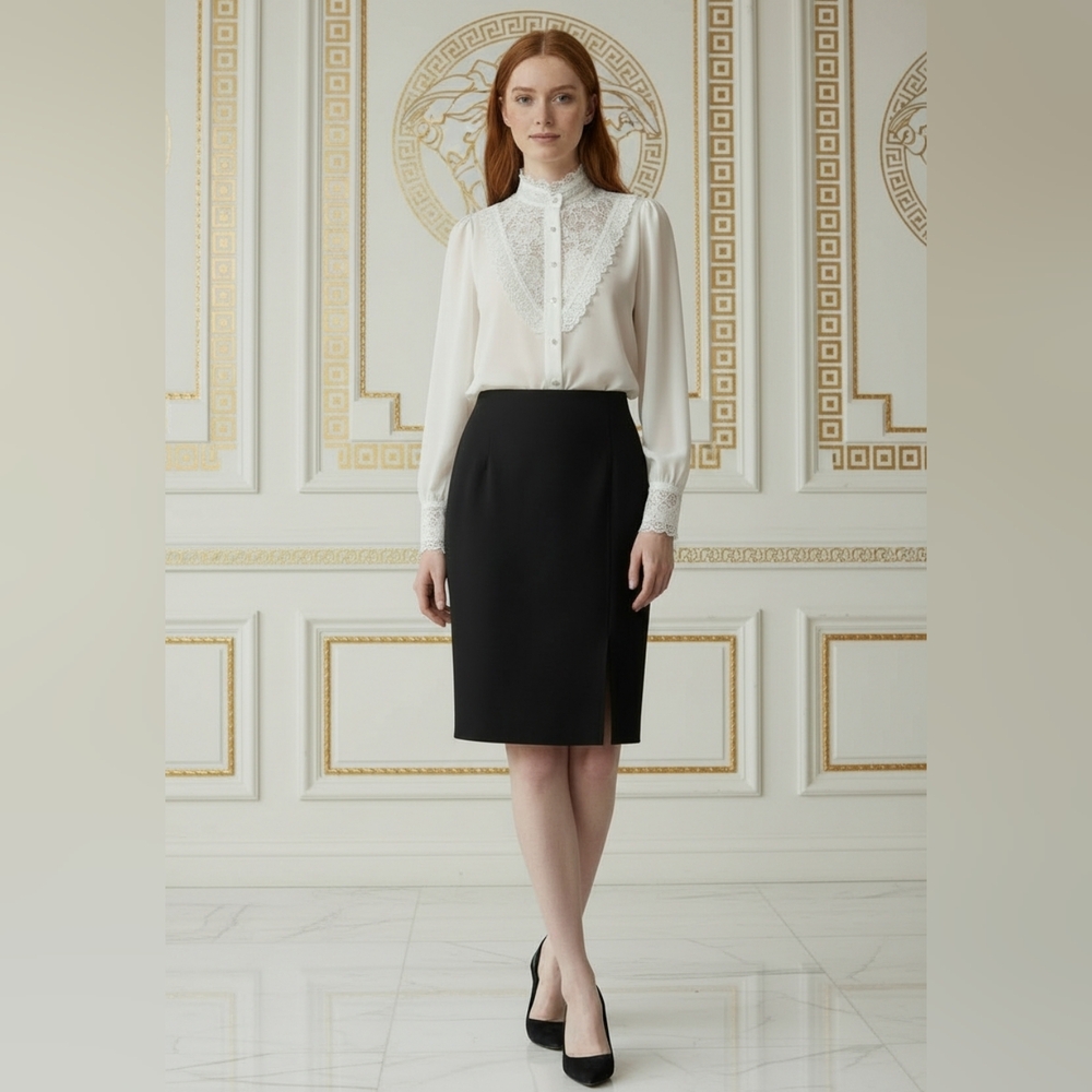 Sunny Leigh Petite Black Skirt 6 Petite